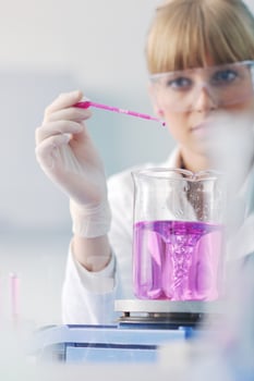 research and  science people  in labaratory photo