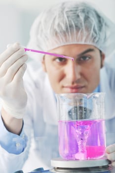 research and  science people  in laboratory photo