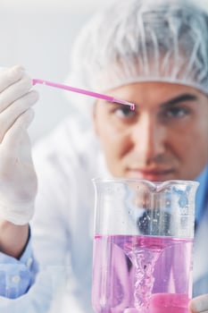 doctor scientist in labaratory photo
