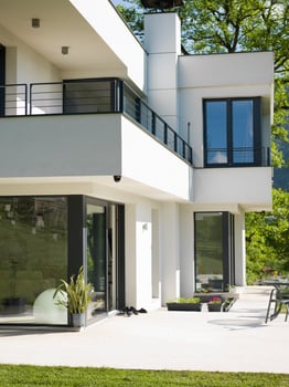 Exterior of  luxury Villa photo