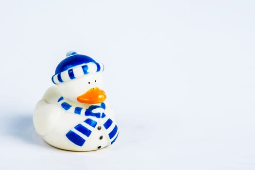 bath duck on white background duck toy Cute rubber duck photo