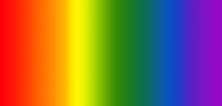 LGBT pride flag rainbow flag background The movement of the multicolored peace flag symbolizes gender diversity. photo