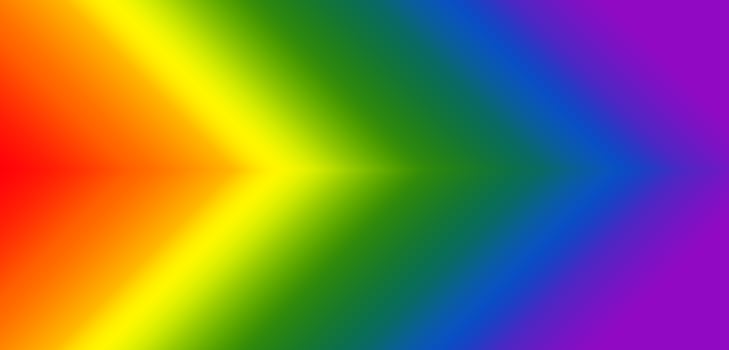 LGBT pride flag rainbow flag background The movement of the multicolored peace flag symbolizes gender diversity. photo