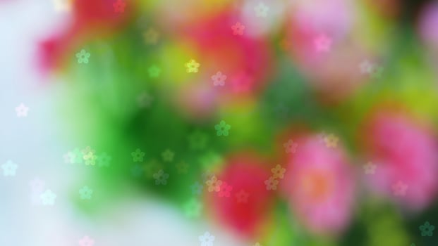 Bokeh backgrounds are bursting with color and glamor like a celebration. Suitable for advertising background. photo
