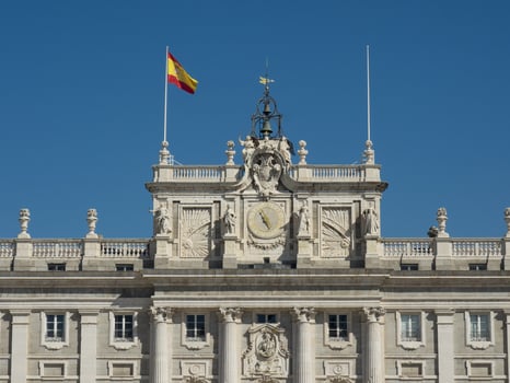 Madrid city in spain photo