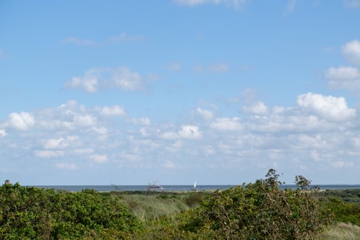 the spiekeroog island in germany photo