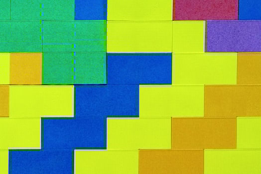 colorful foam flooring for children photo