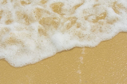 sea surf on the beach photo