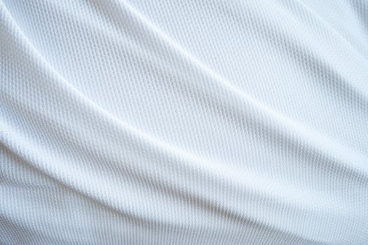 White football jersey clothing fabric texture sports wear background photo