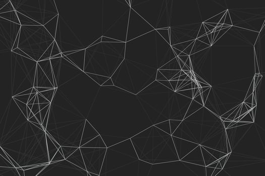Abstract polygon texture background in the futuristic style for the landing, poster, cards, fabric print, and presentation decorative design elements. Geometric 3d rendering photo