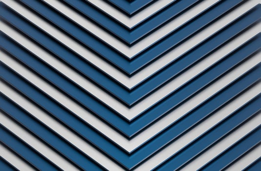 The abstract colorful metal pattern background. 3D illustration. photo