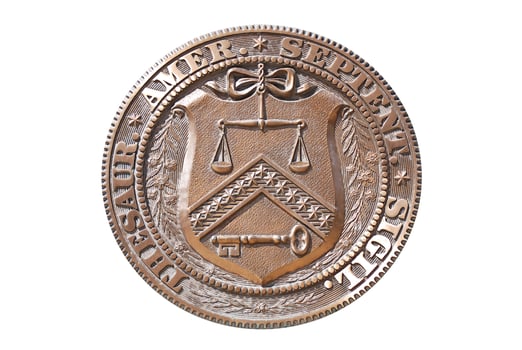 United States Treasury Department logo photo