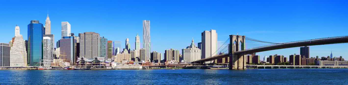 New York City Manhattan skyline panorama photo