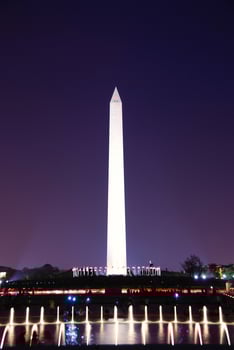 Kite and George Washington Monument. photo