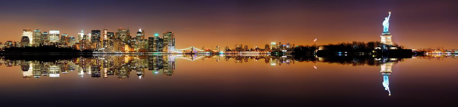Manhattan, New York City Panorama photo