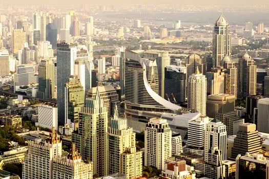 Bangkok city skyline, Thailand. photo