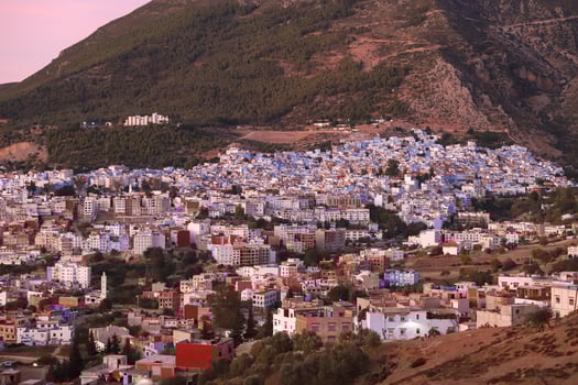 Chefchaouen City in Morocco photo