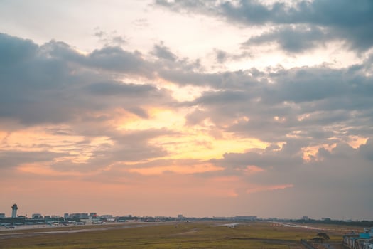 Background cloud summer. Cloud summer. Sky cloud cinematic. Natural sky beautiful and cinematic sunset texture background photo
