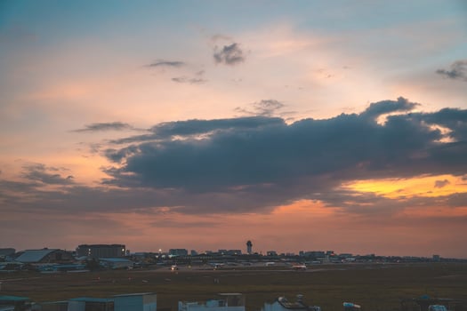 Background cloud summer. Cloud summer. Sky cloud cinematic. Natural sky beautiful and cinematic sunset texture background photo