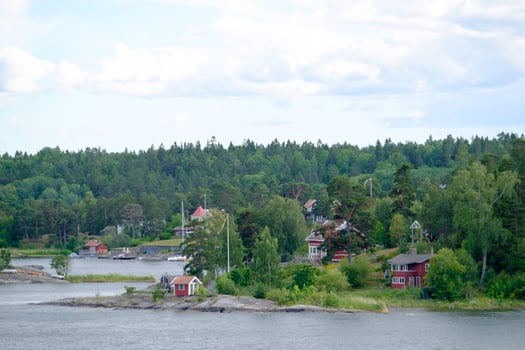 the baltic sea near Stockholm photo