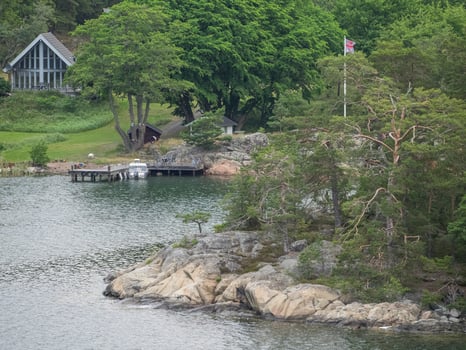 the baltic sea near Stockholm photo