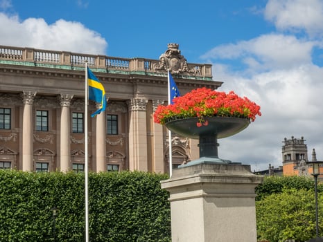 Stockholm city in sweden photo