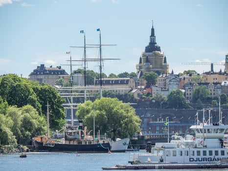 the city of Stockholm in sweden photo