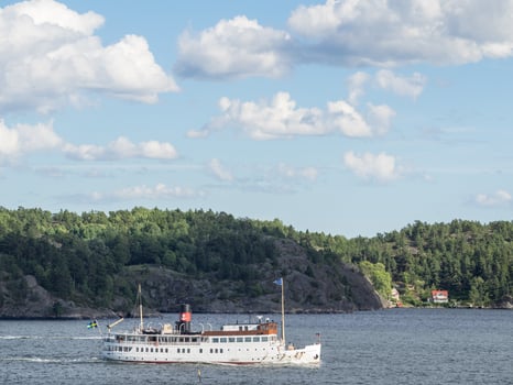 the baltic sea in sweden photo