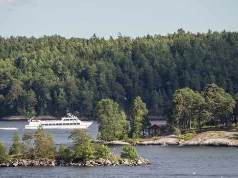 the baltic sea in sweden photo