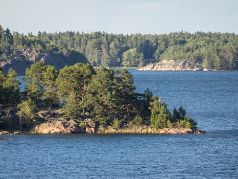 Stockholm and the baltic sea in sweden photo