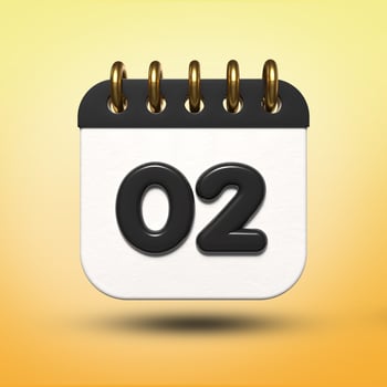 3d transparent calendar date 19 for meeting schedule, event schedule, vacation, work, school color black photo