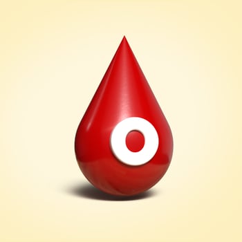 3D render blood model for medical, donate blood, healt photo