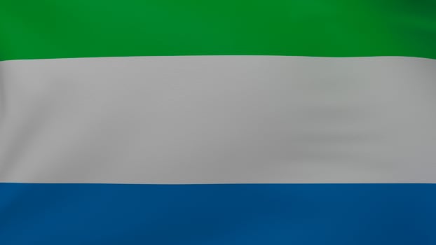 sierra leone flag texture photo