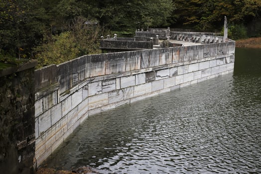 Old and historic dam photo