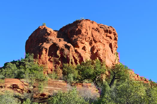 Gorgeous Red Rock Mesa in Sedona Arizona photo