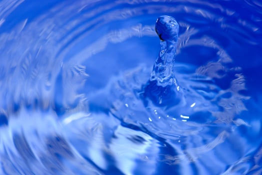 Abstract shapes of water. Image for a background made of water. photo