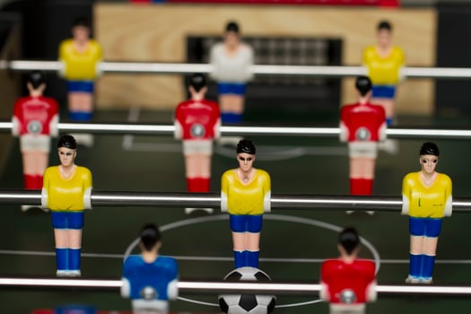 Table soccer game photo