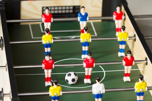 Table soccer game photo