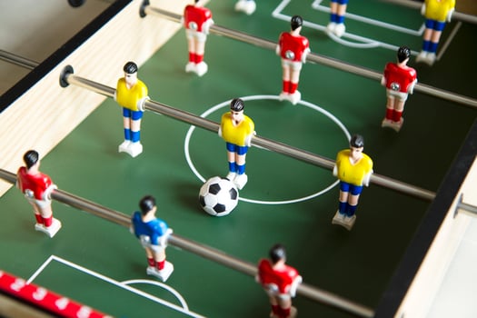 Table soccer game photo
