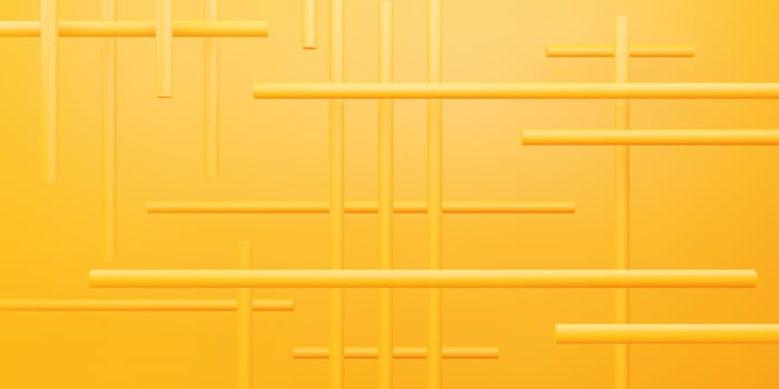 3d rendering of yellow orange geometric abstract minimal background. Scene for advertising design, cosmetic ads, show, technology, food, banner, fashion, kid, summer. Illustration. Product display photo