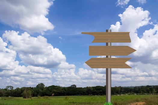 Blank wooden sign photo
