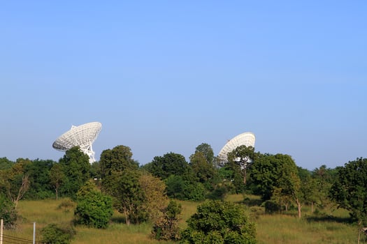 Satellite dish very Large photo
