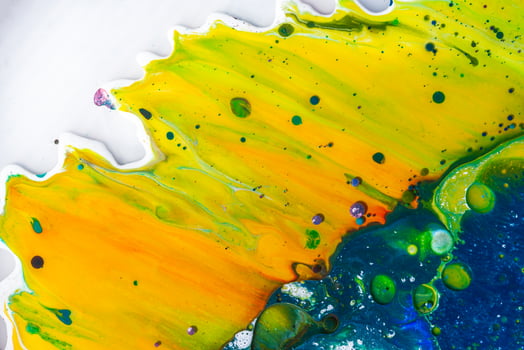 Abstract Acrylic pour Liquid marble surfaces Design. photo