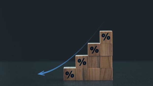 Wooden blocks placed on the workbench photo