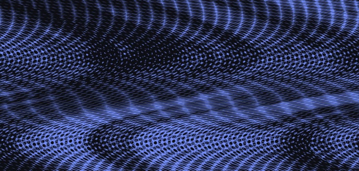 abstract blue background with waves photo