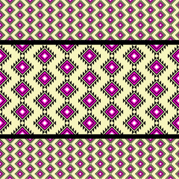 Beautiful seamless fabric pattern for printing. photo