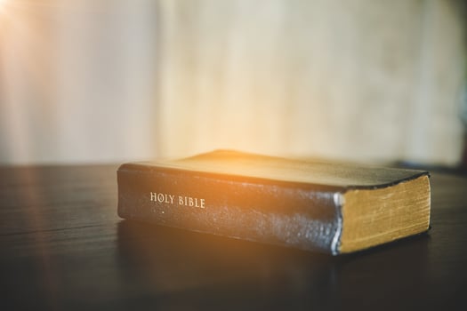 Old holy Bible photo