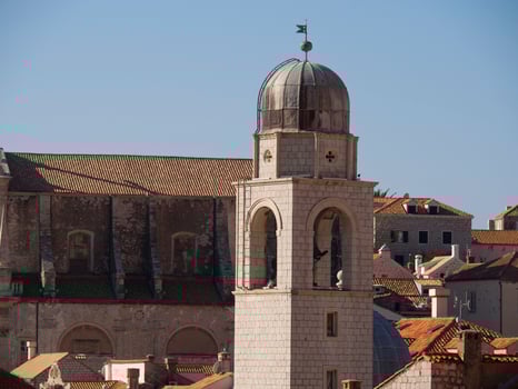 The city of dubrovnik in croatia photo