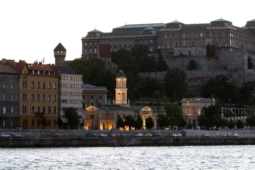 Budapest capital of Hungary at sunset photo
