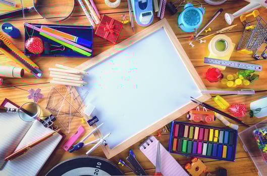Education, Back to School concept with copy space photo